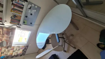 Cam Çalışma/ofis Masası + Ayak