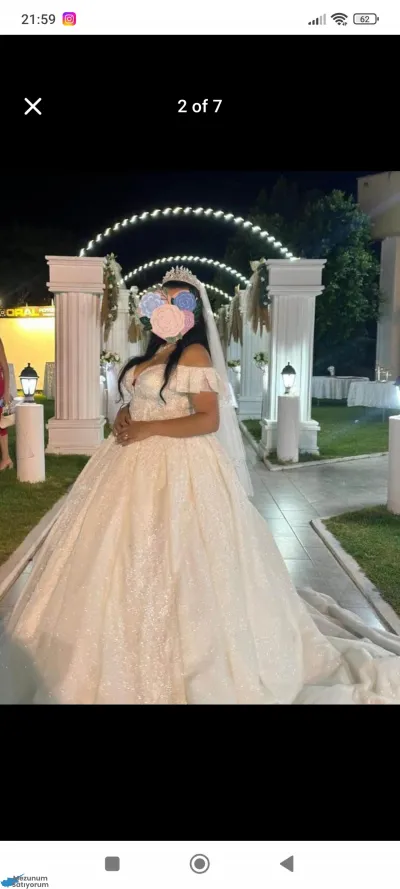 Prenses Model Gelinlik