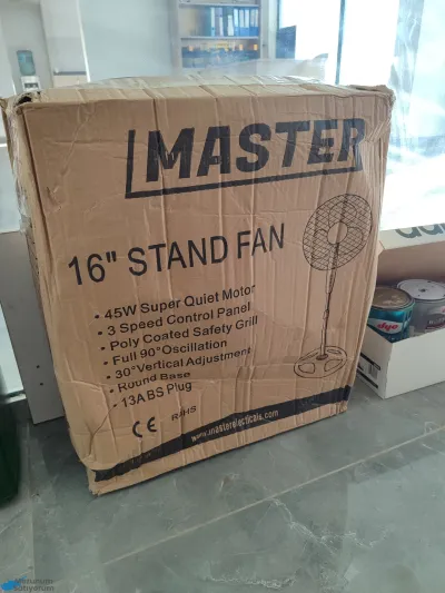 2 Adet 16" Master Vantilatör