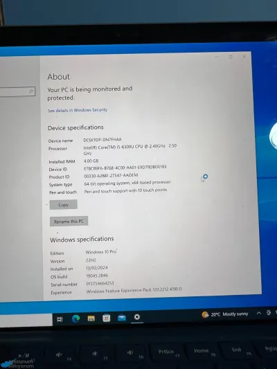 Microsoft Surface Pro 4 128 Gb