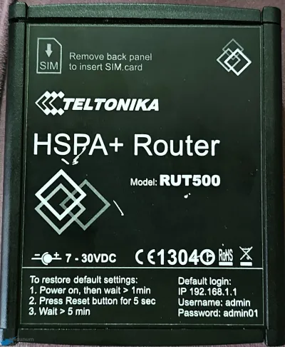 Teltonika 3 G Router
